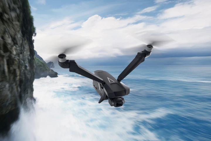 The Falcon Mini bicopter drone is presently on Indiegogo