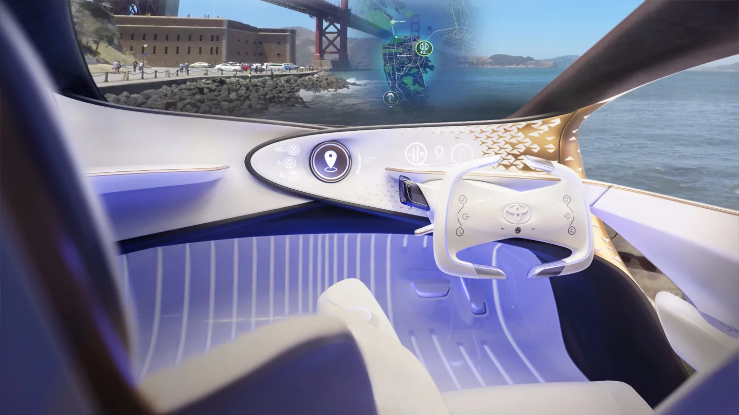 Toyota Concept-i interior