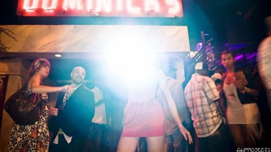Take that paparazzo!! (Photo: Adam Harvey/AHProjects.com)