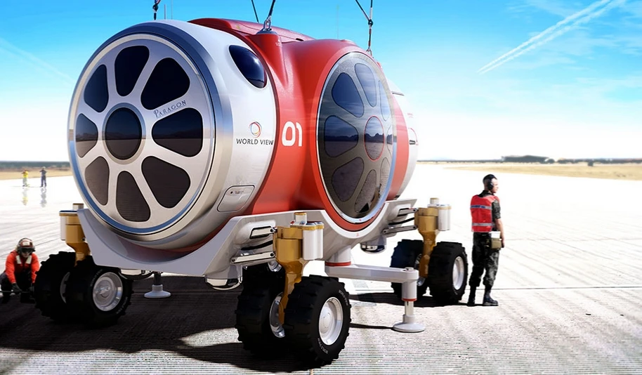 Passengers will embark before dawn for a five-hour subspace flight (Image: World View Enterprises)