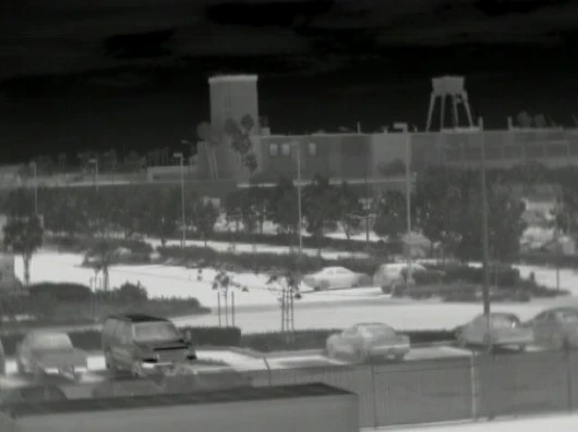 Although objects in a scene can be the same temperature, they often appear to be different temperatures, due to the way they emit infrared energy.