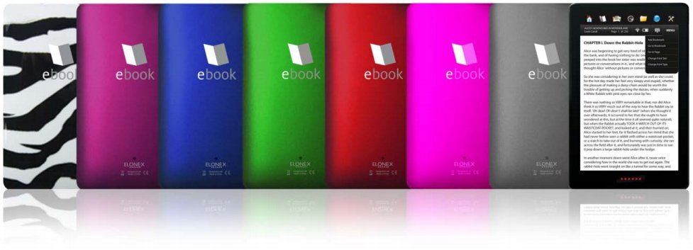 There'll be a multitude of colorful pop-covers to choose from for reader personalization