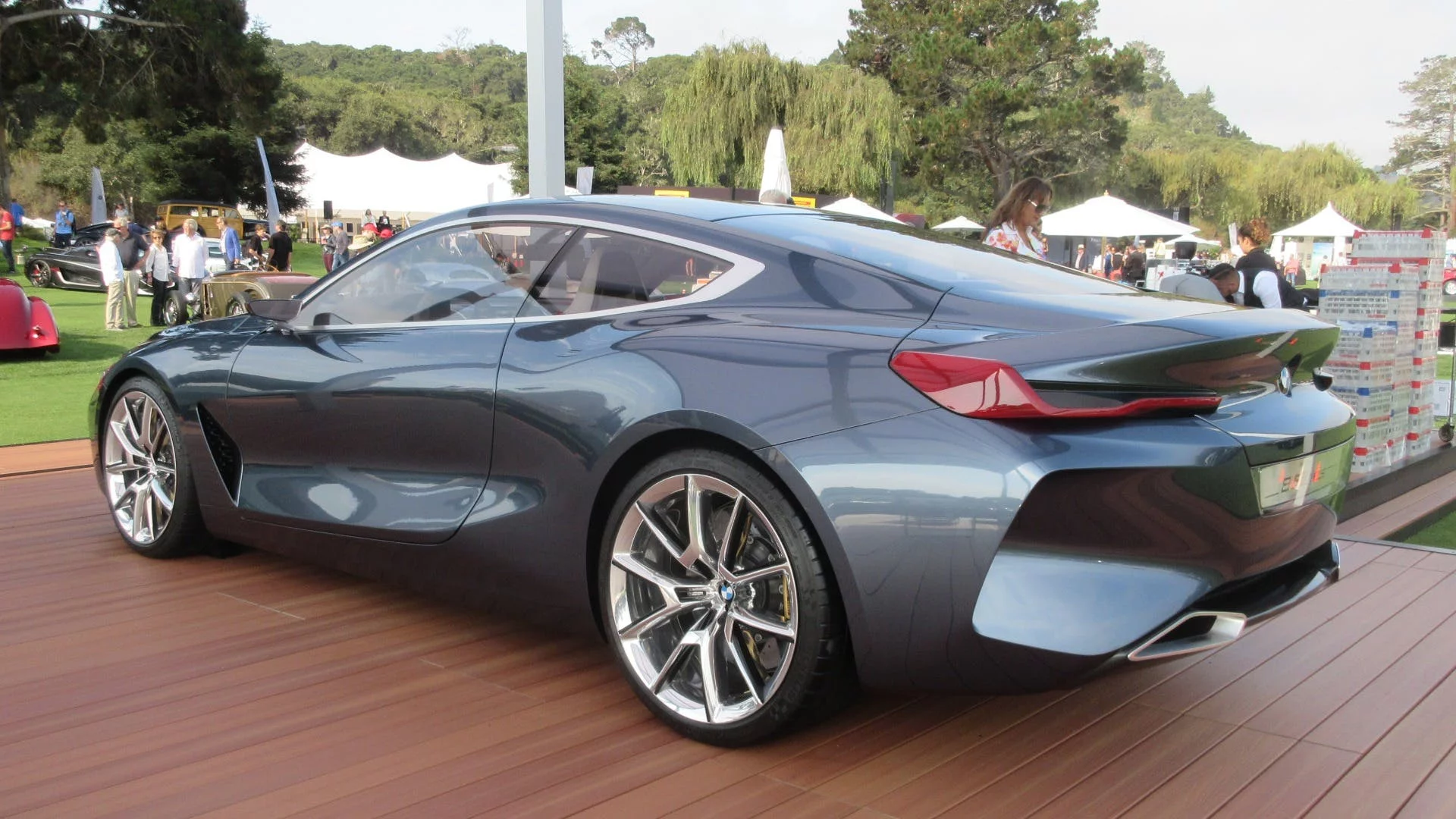 The BMW Concept 8 Series gets a little fresh air at Monterey Car Week 2017