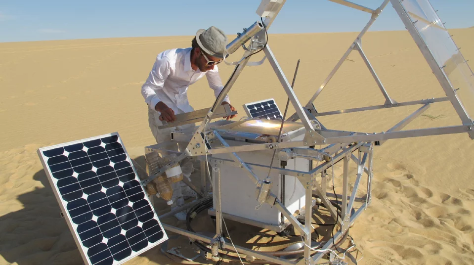 Markus Kayser's Solar-Sinter