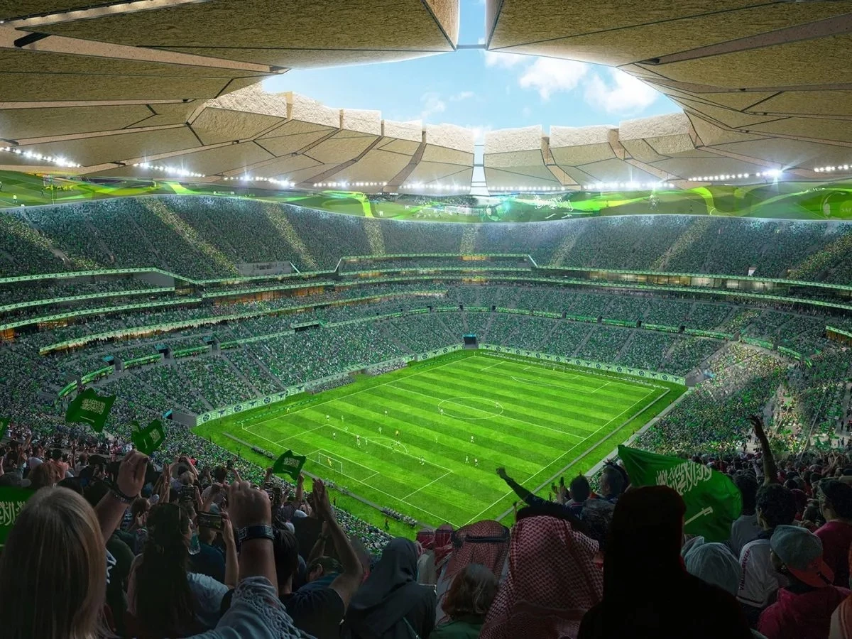 The King Salman Stadium and Masterplan will have a capacity for over 92,000 people