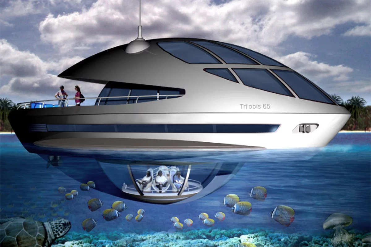 The Trilobis 65 floating home