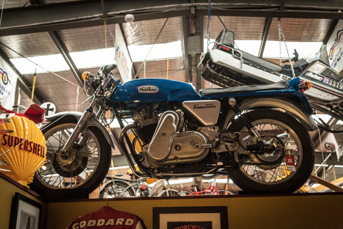 1974 Norton Commando - with supercharger kit and a long list of other modifications