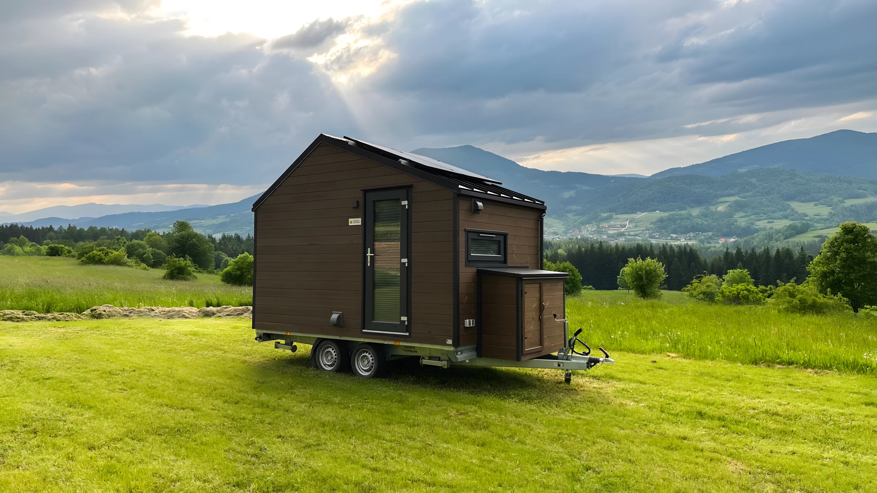 The Honey 216 is a compact and affordable tiny house for up to two people that has a length of just 3.9 m (12.9 ft)