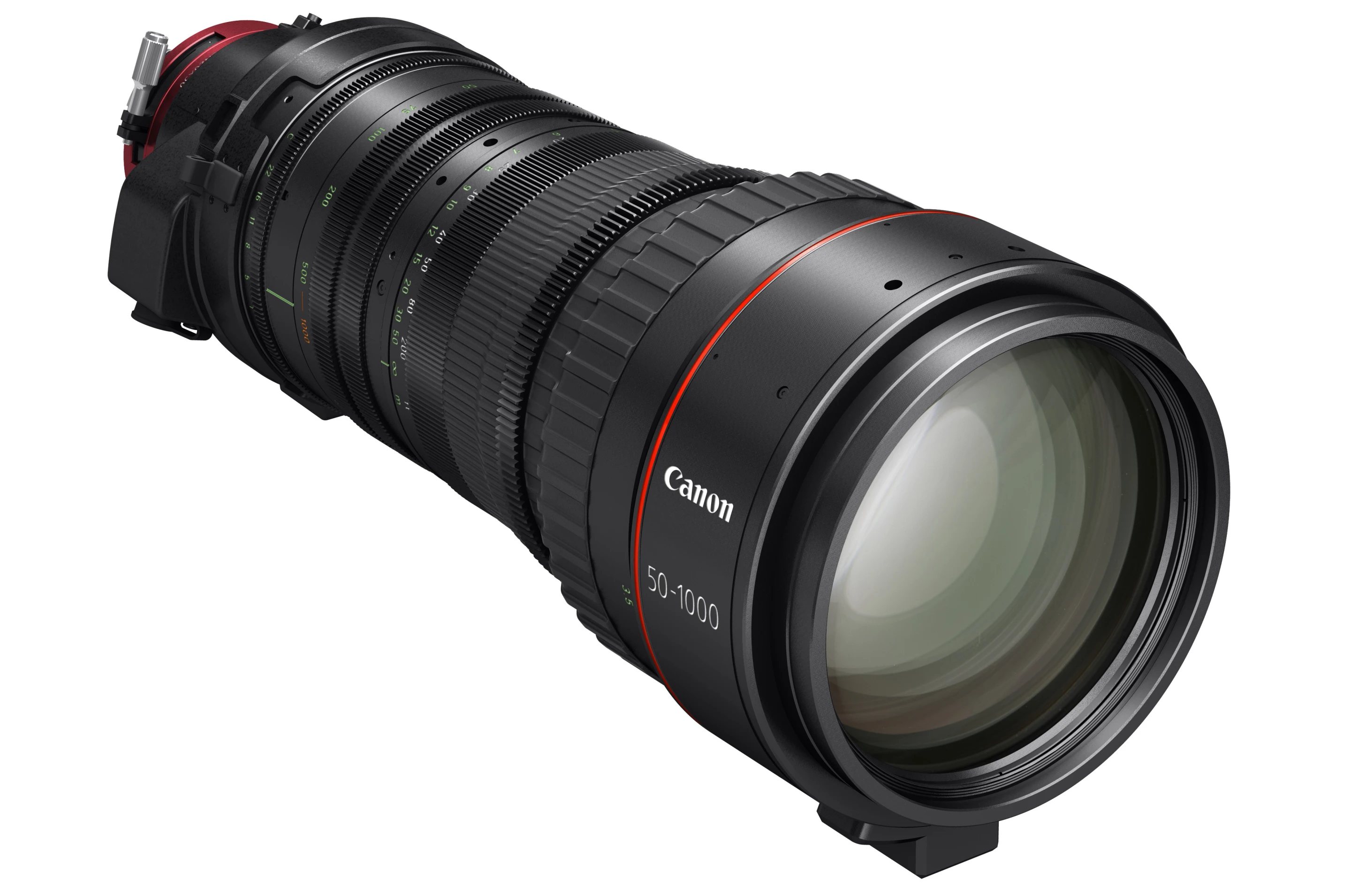 The Canon CN20x50 cine-servo lens is aimed at sport and wildlife TV production whether shooting HD, UHD or 4K