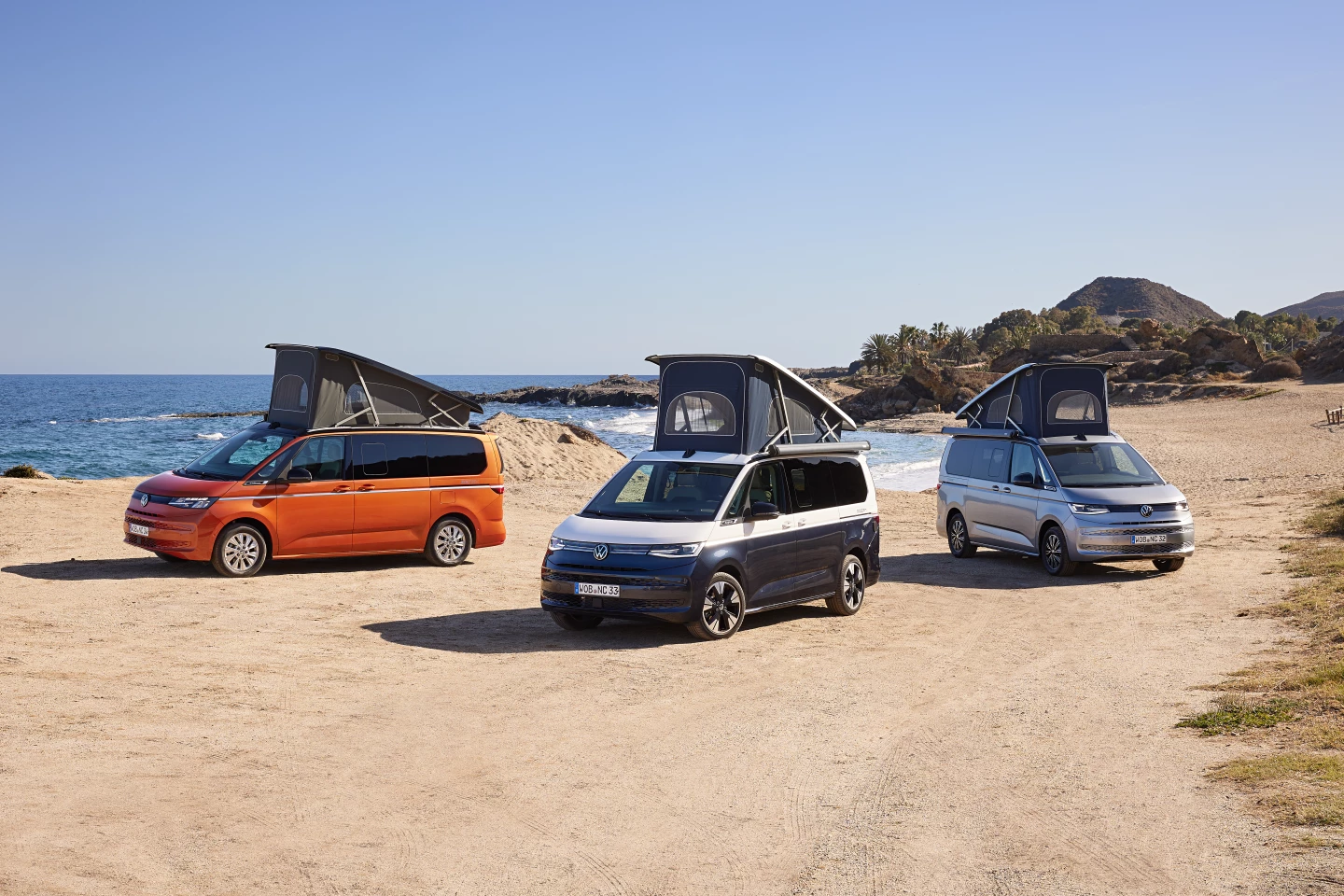 The all-new Volkswagen California comes built exclusively on the T7 Multivan, which gives it a slightly sleeker look and its very first PHEV powertrain option