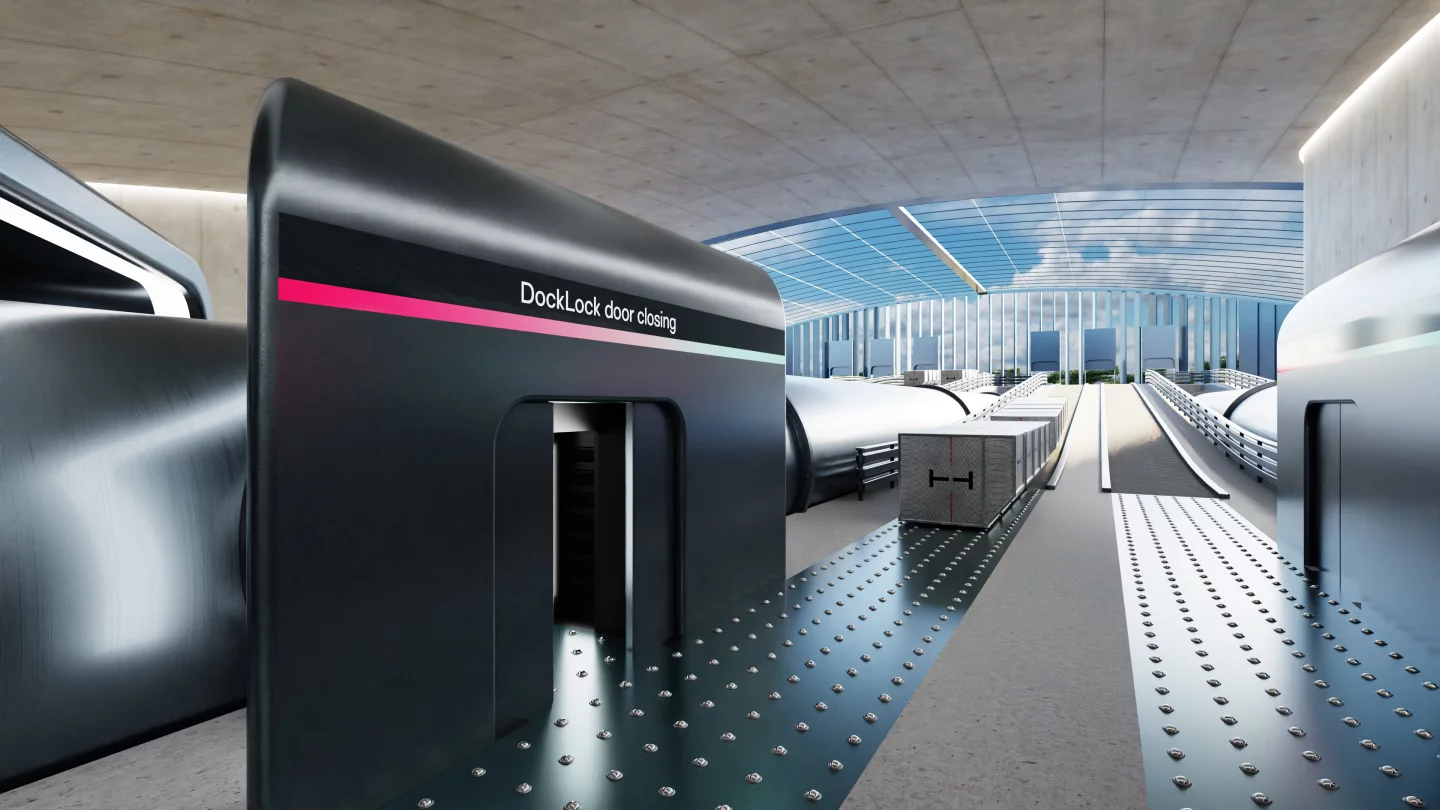 The Freight Express concept would share its DockLock door design with the passenger side
