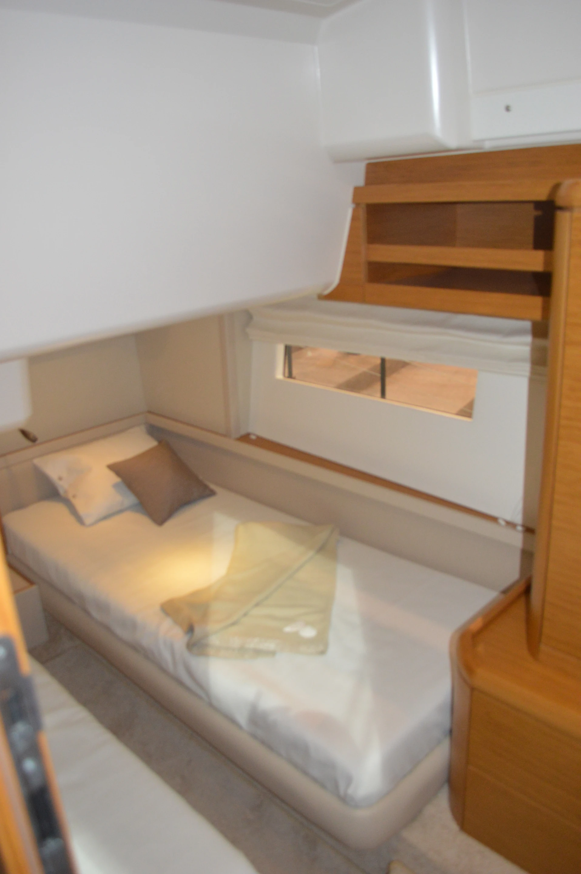 The Greenline 48 guest cabin