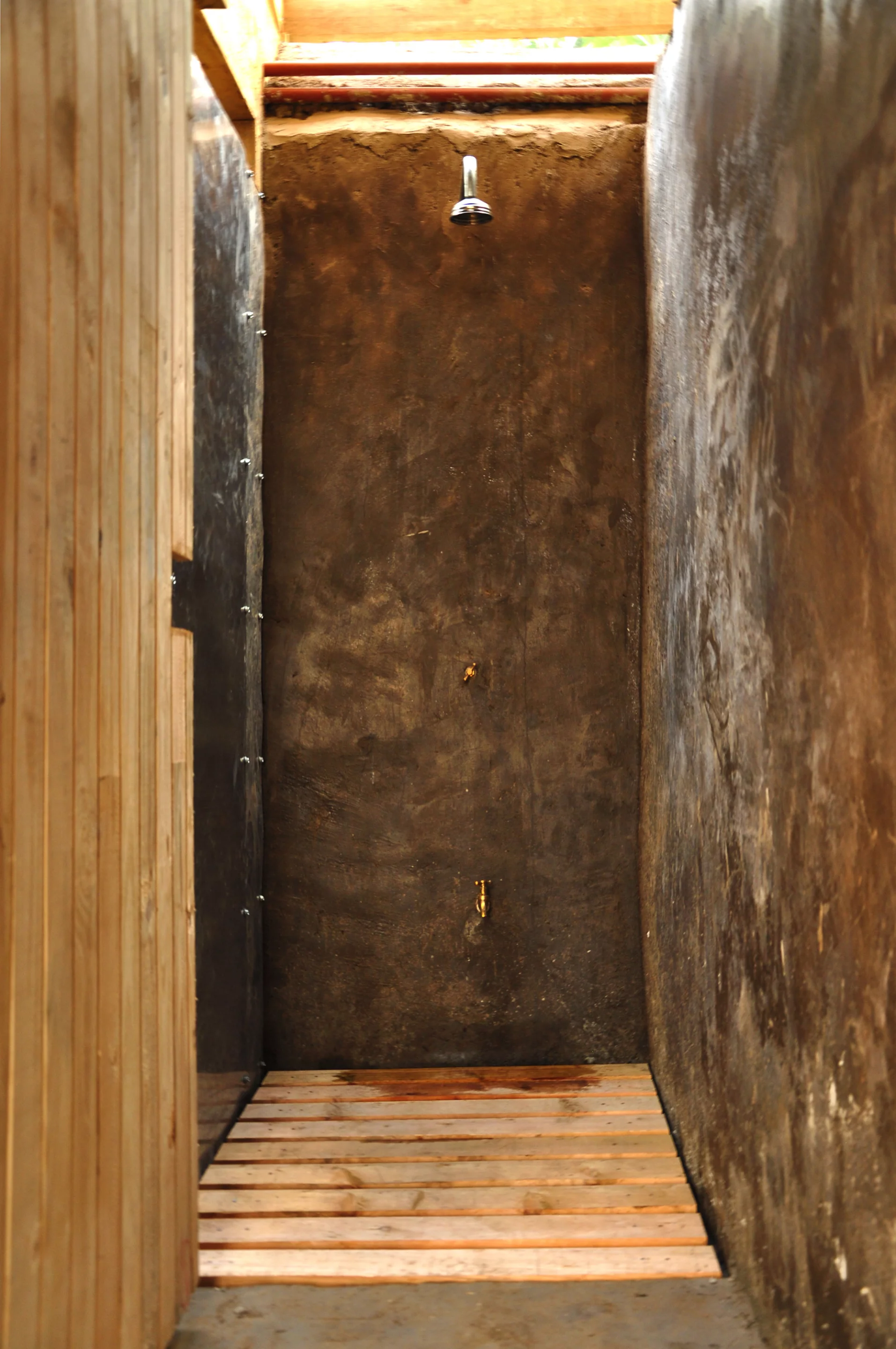 A basic rainwater-harvesting system was installed on the roof of the orphanage that offers an independent source of water (Photo: Odysseas Mourtzouchos)