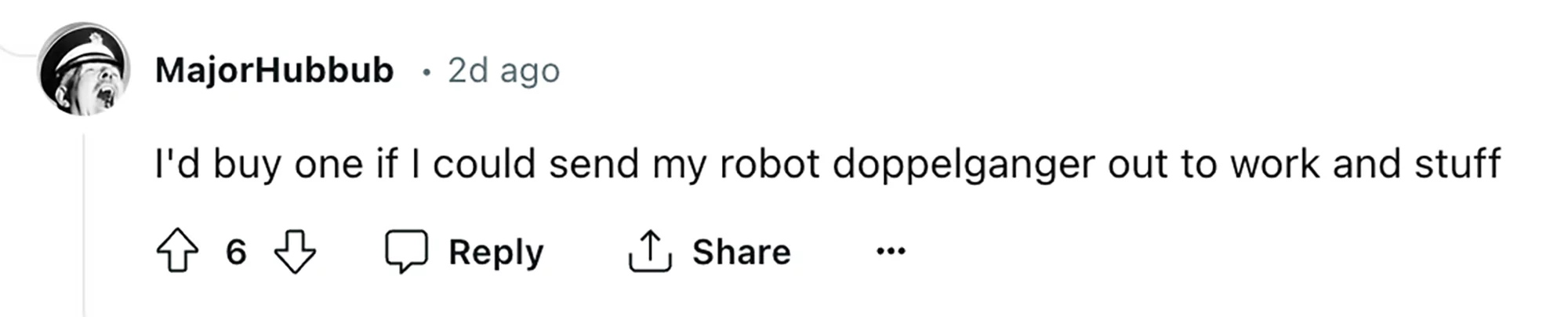 An example of the r/Futurology subreddit discussion generated by CMU's H2O announcement