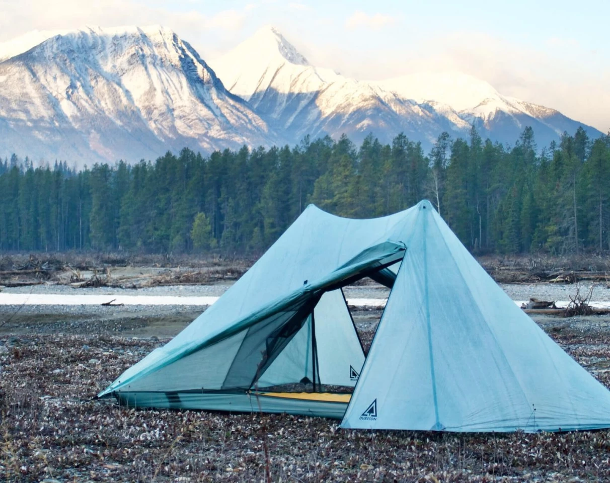 Thanks to a hiking pole structure and Dyneema fabric, the Durston X-Mid Pro 1, launched in 2023, barely breaks 1 lb when fully packed and weighs under a pound in certain configurations