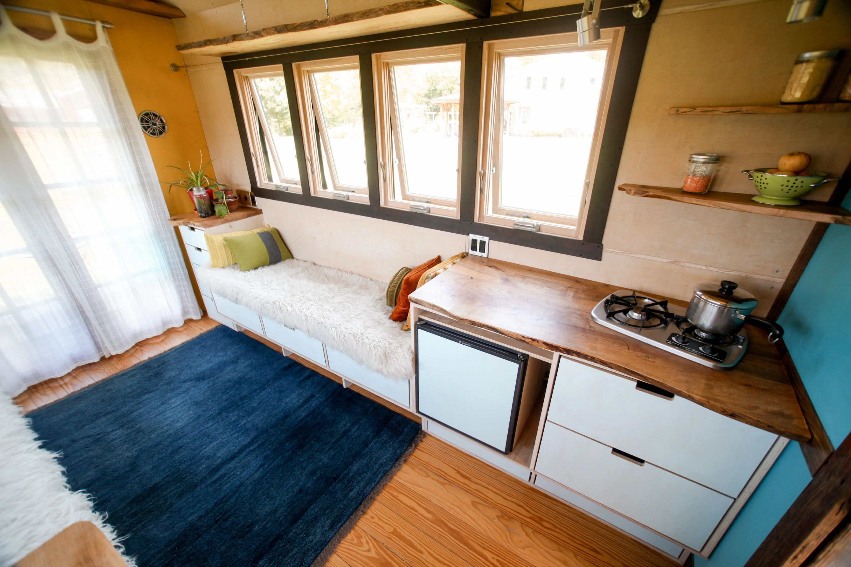 Pocket Shelter boasts an abundance of storage space