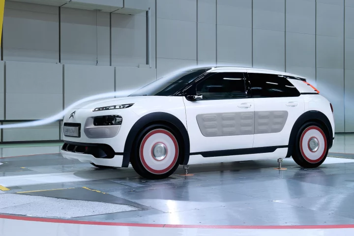 The Cactus Airflow in its natural environment - the wind tunnel