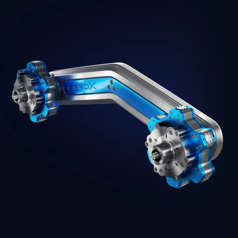 Ferox Azaris: rocker suspension and in-wheel motors