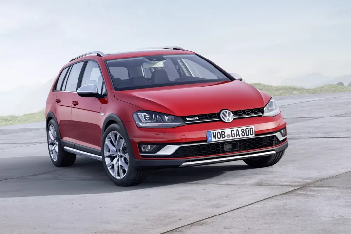 The VW Golf Alltrack bring the Golf into four-wheel territory
