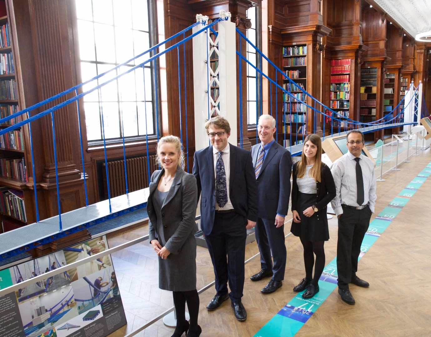The project was run by the Institution of Civil Engineers, with help from WSP Parsons Brinckerhoff and Bright Bricks