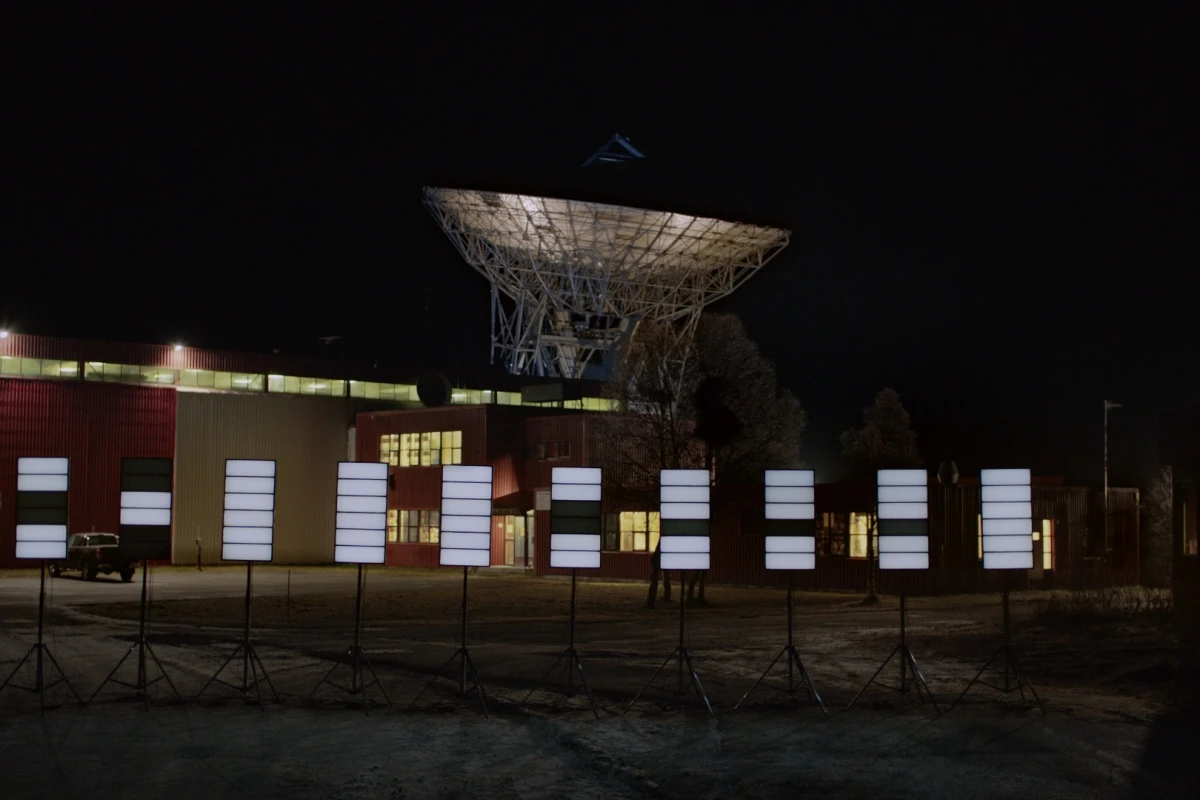 A musical message has been beamed to a potentially-habitable exoplanet nearby, in an attempt to make first contact