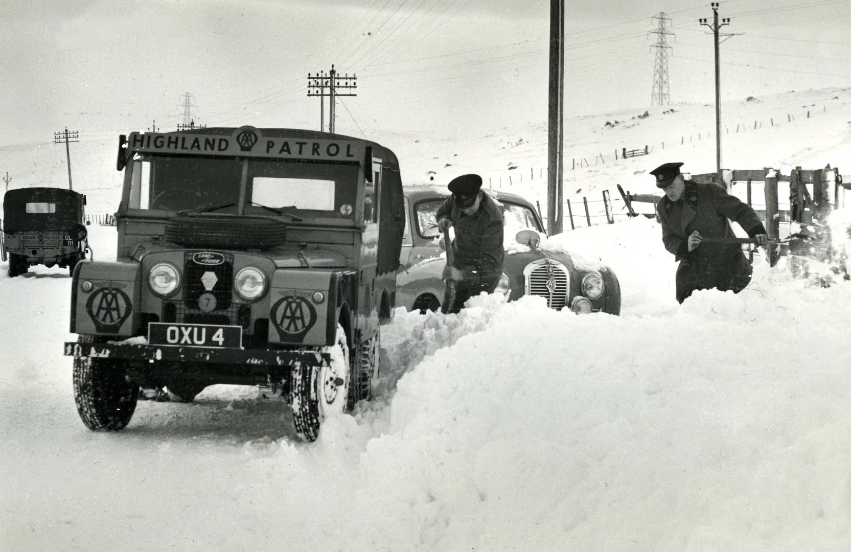Land Rover Series I Highland Patrol vehicle