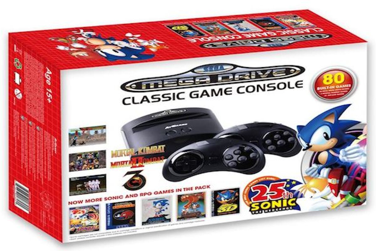 Sonic the Hedgehog gets new Mega Drive console for 25th birthday