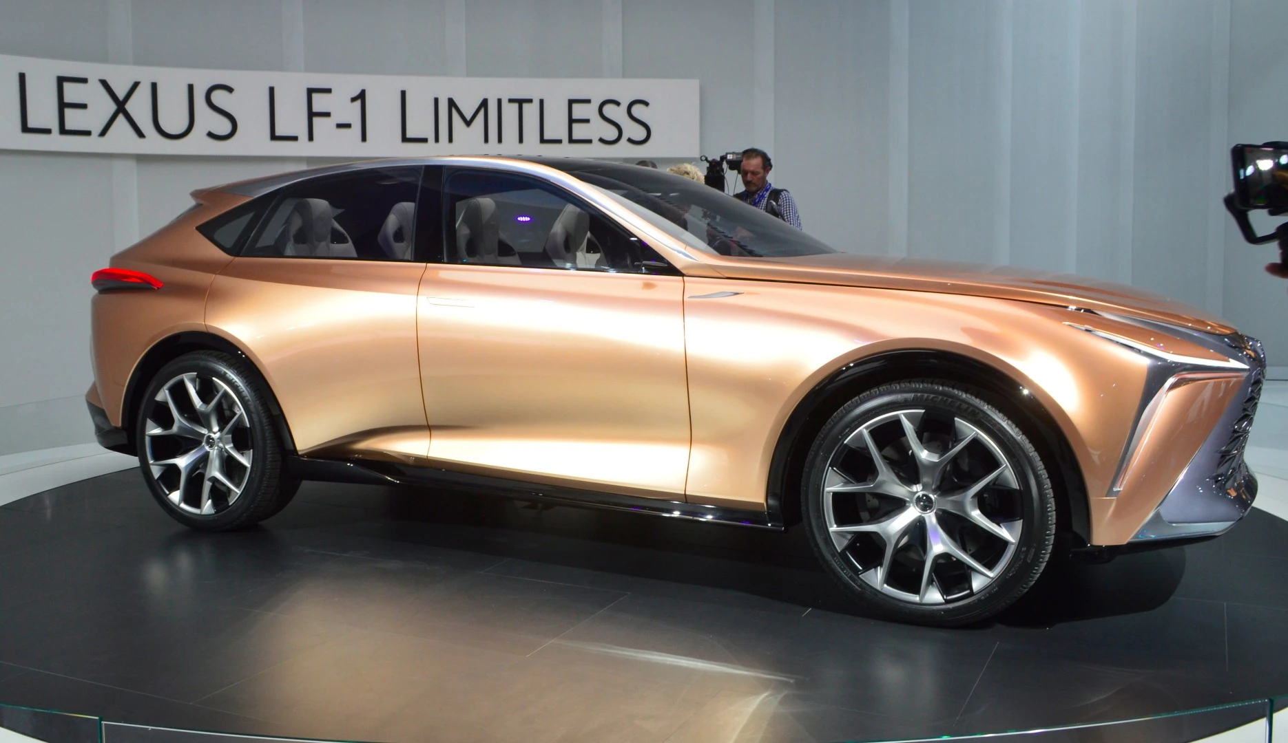 The Lexus LF-1 Limitless "flagship luxury crossover" is one of the more eye-catching concepts in Detroit