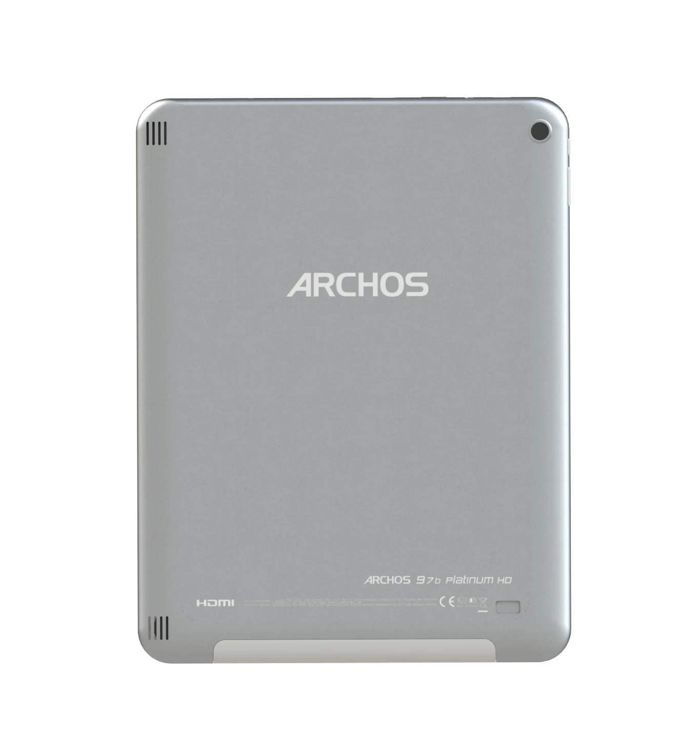 The Archos 97b Platinum HD has 2-megapixel cameras front and back