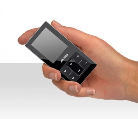The Archos 2 portable music player: bigger, yes, but better than Apple's iPod Shuffle?