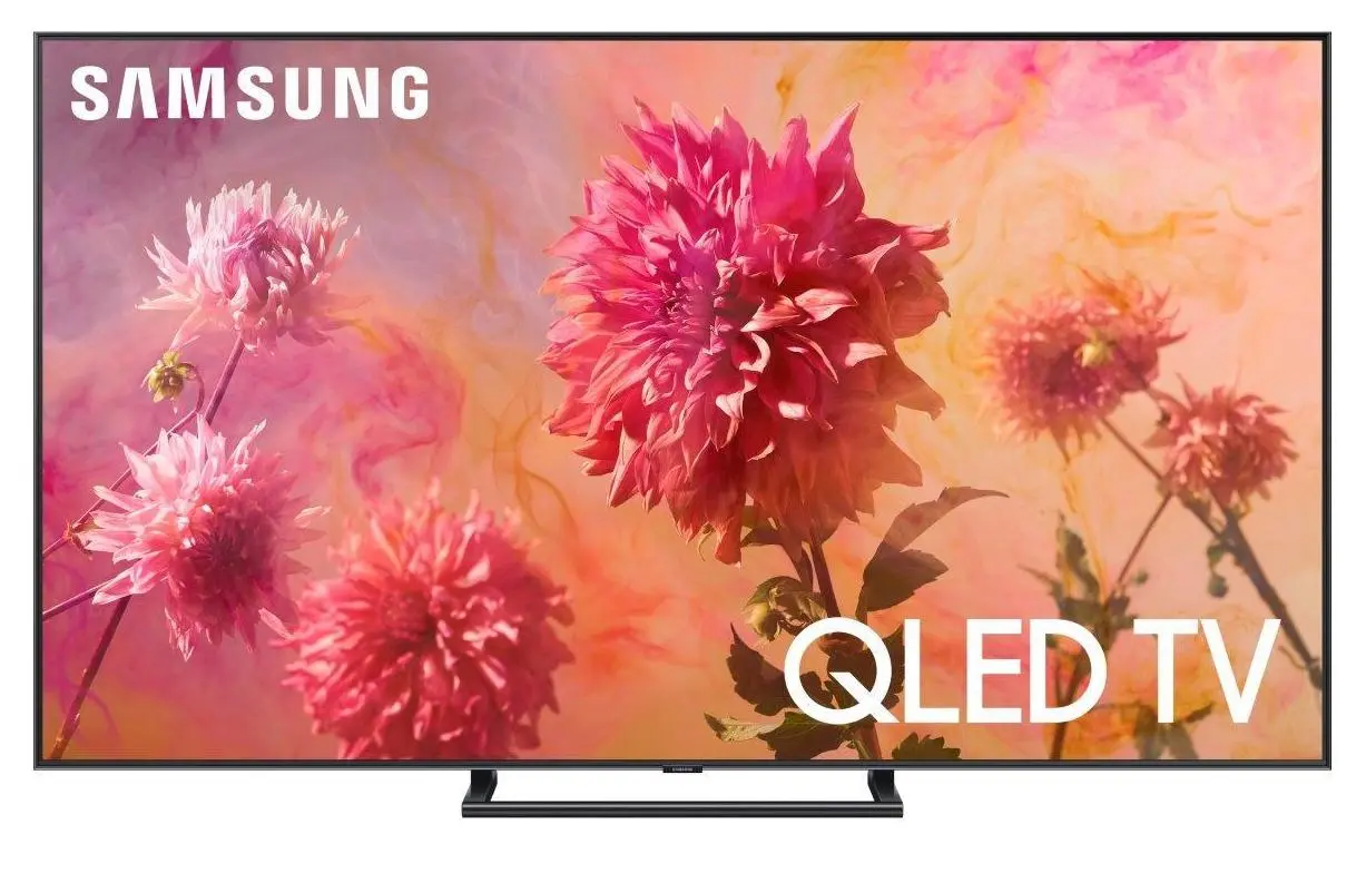 Samsung's QLED TVs display in 4K resolution and are compatible with HDR10+