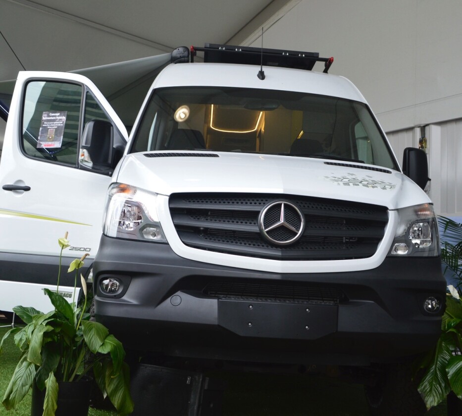 Winnebago gets a little more rugged and "off-grid" with the Concept Adventure Vehicle