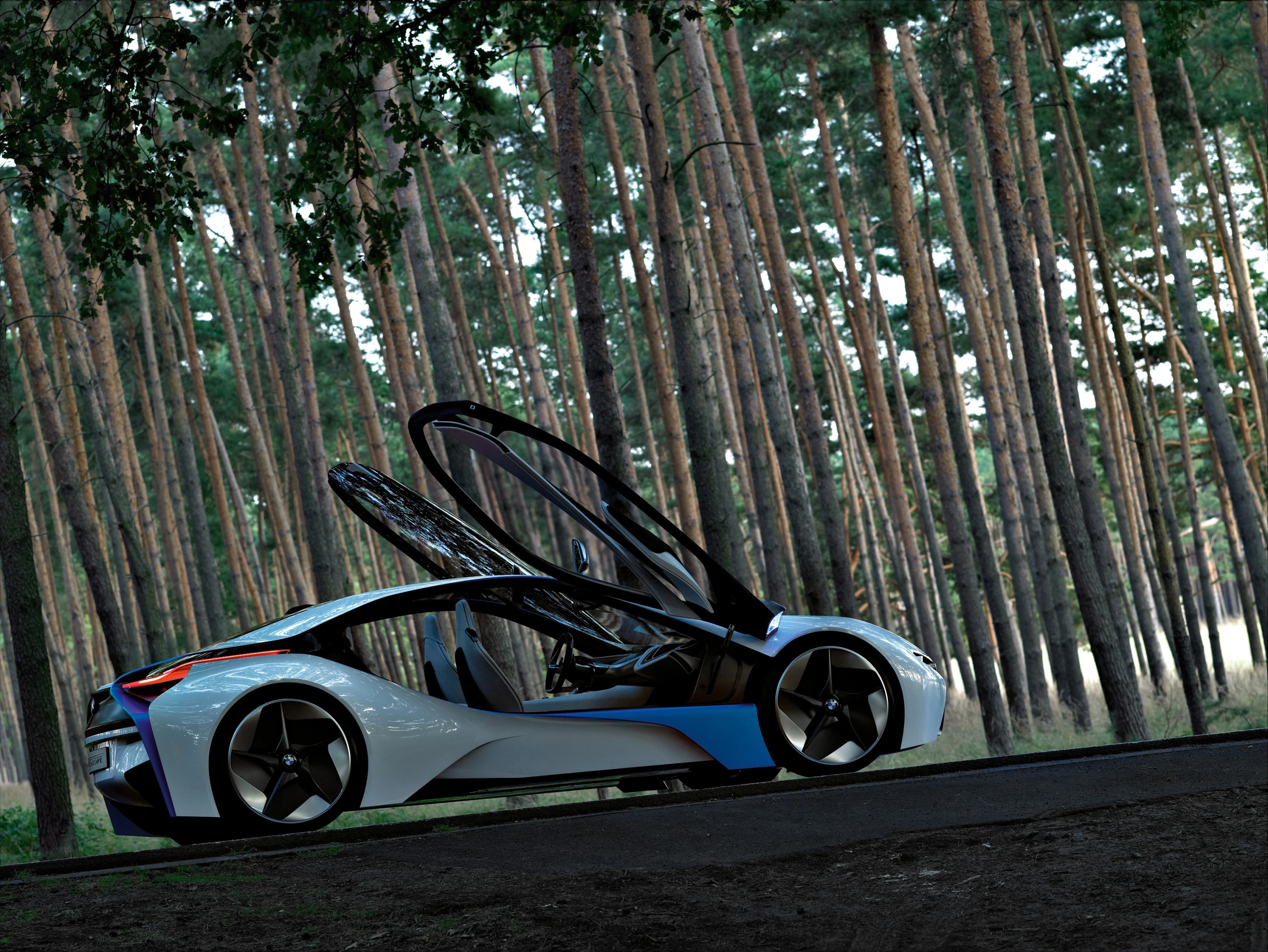 The VED has wing-like doors that open to the sides