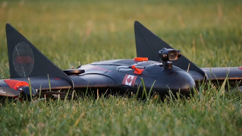 The VT-Naut can also perform belly landings on the ground