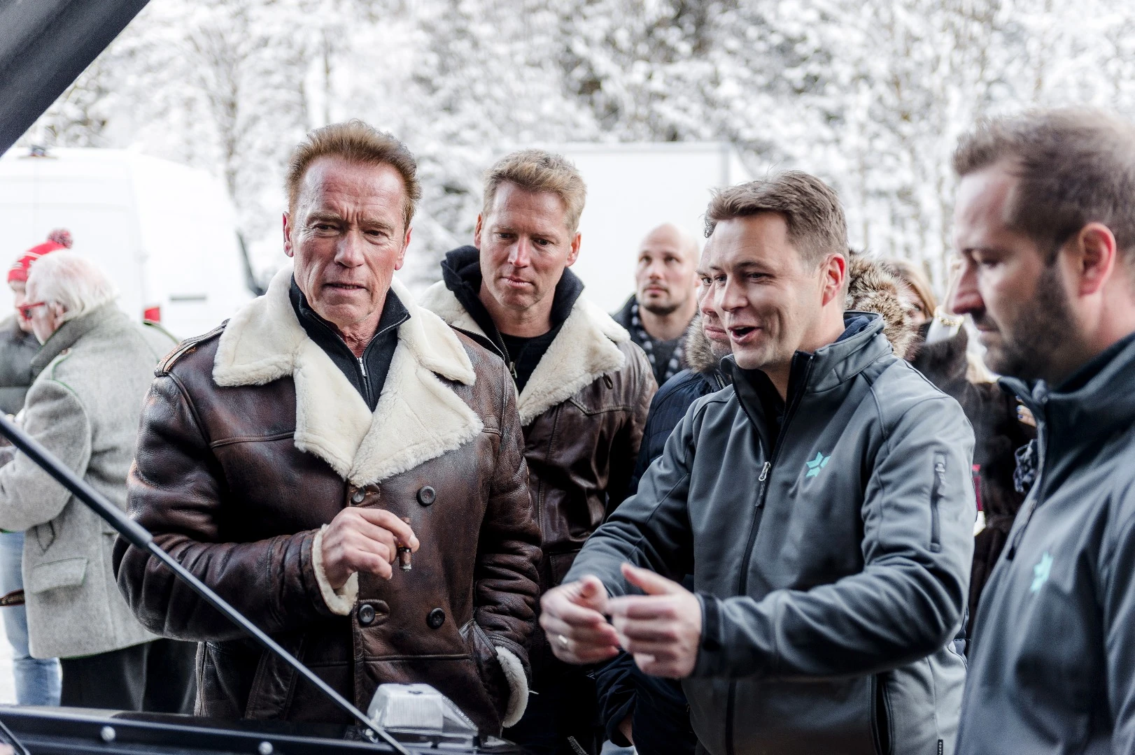 Arnold Schwarzenegger will continue with testing and development in conjunction with Kreisel, according to the company