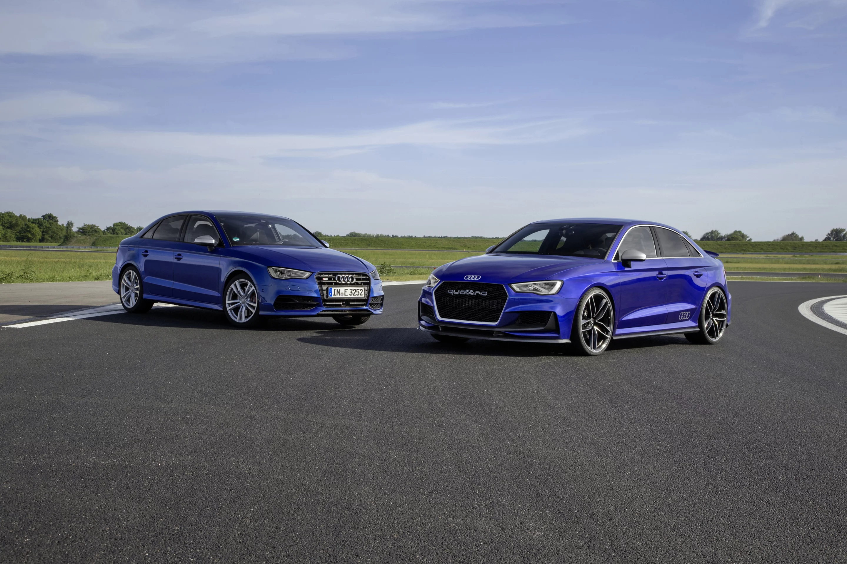 The Audi S3 and A3 clubsport quattro