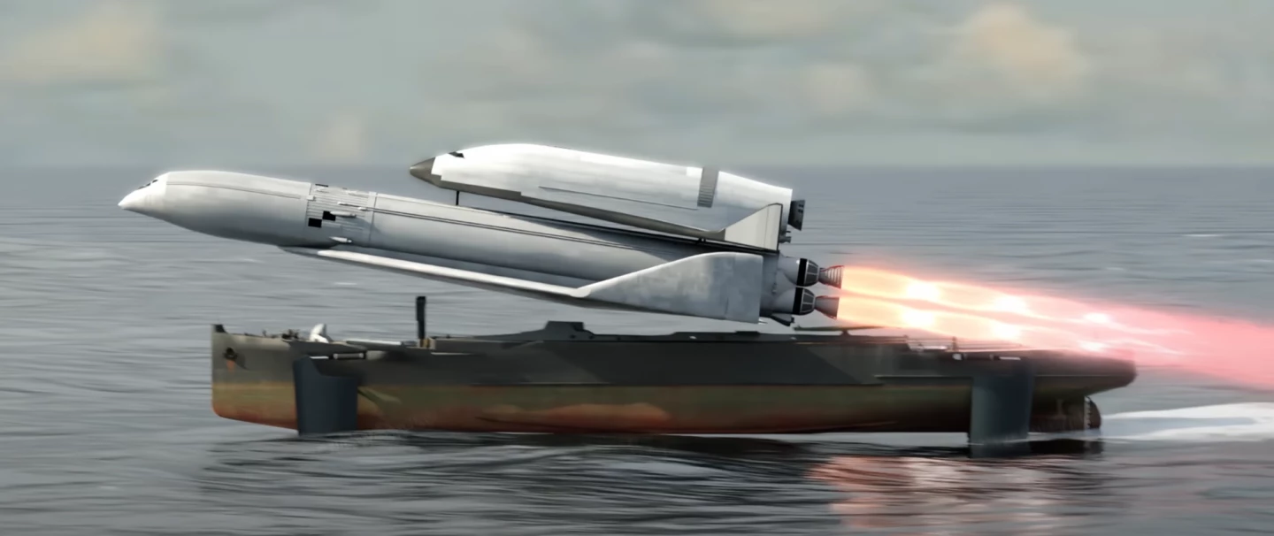 At sufficient speed, the carrier plane would lift off and take the shuttle up to high-altitude for a second stage separation