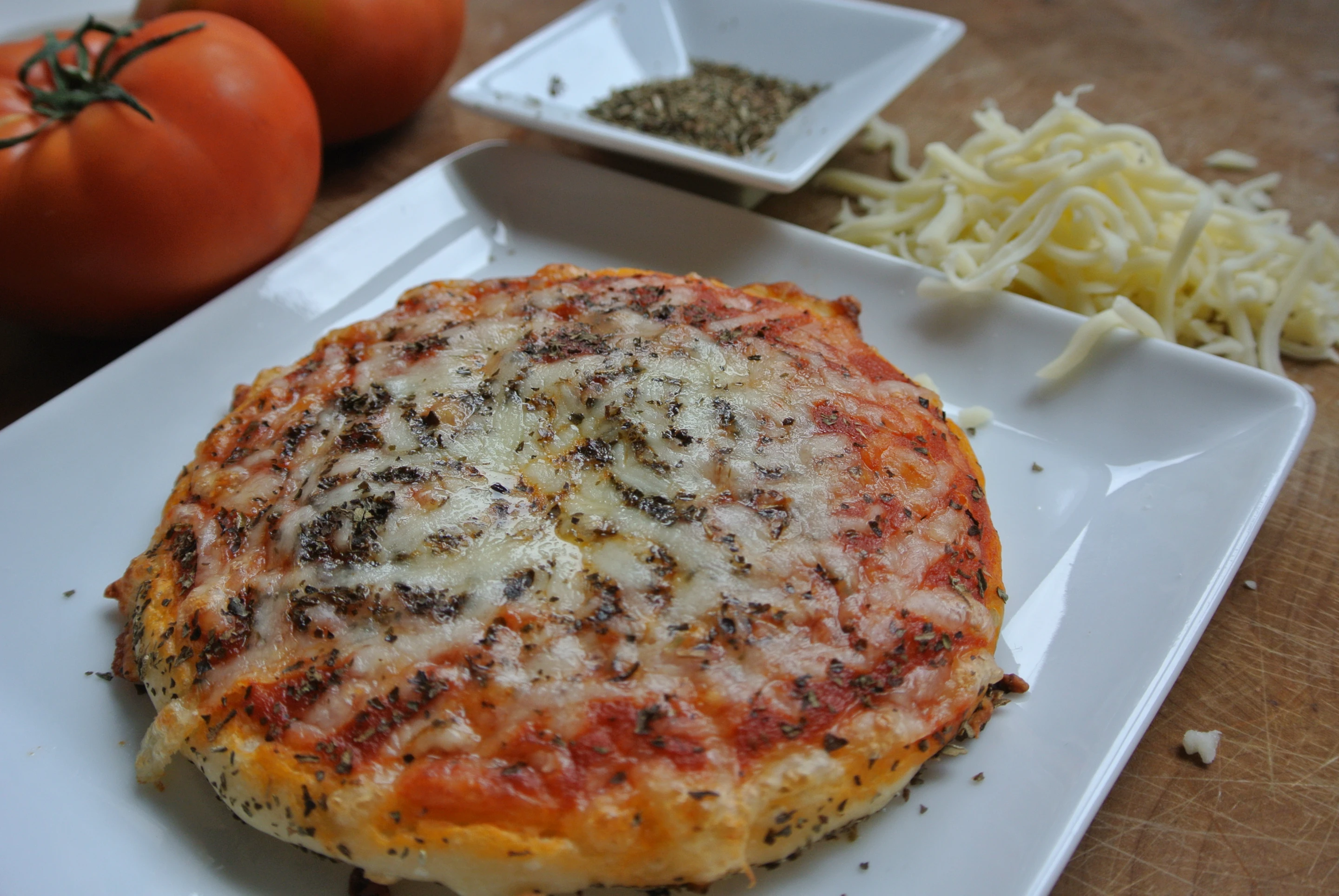 Foodini's finished 3D-printed pizza