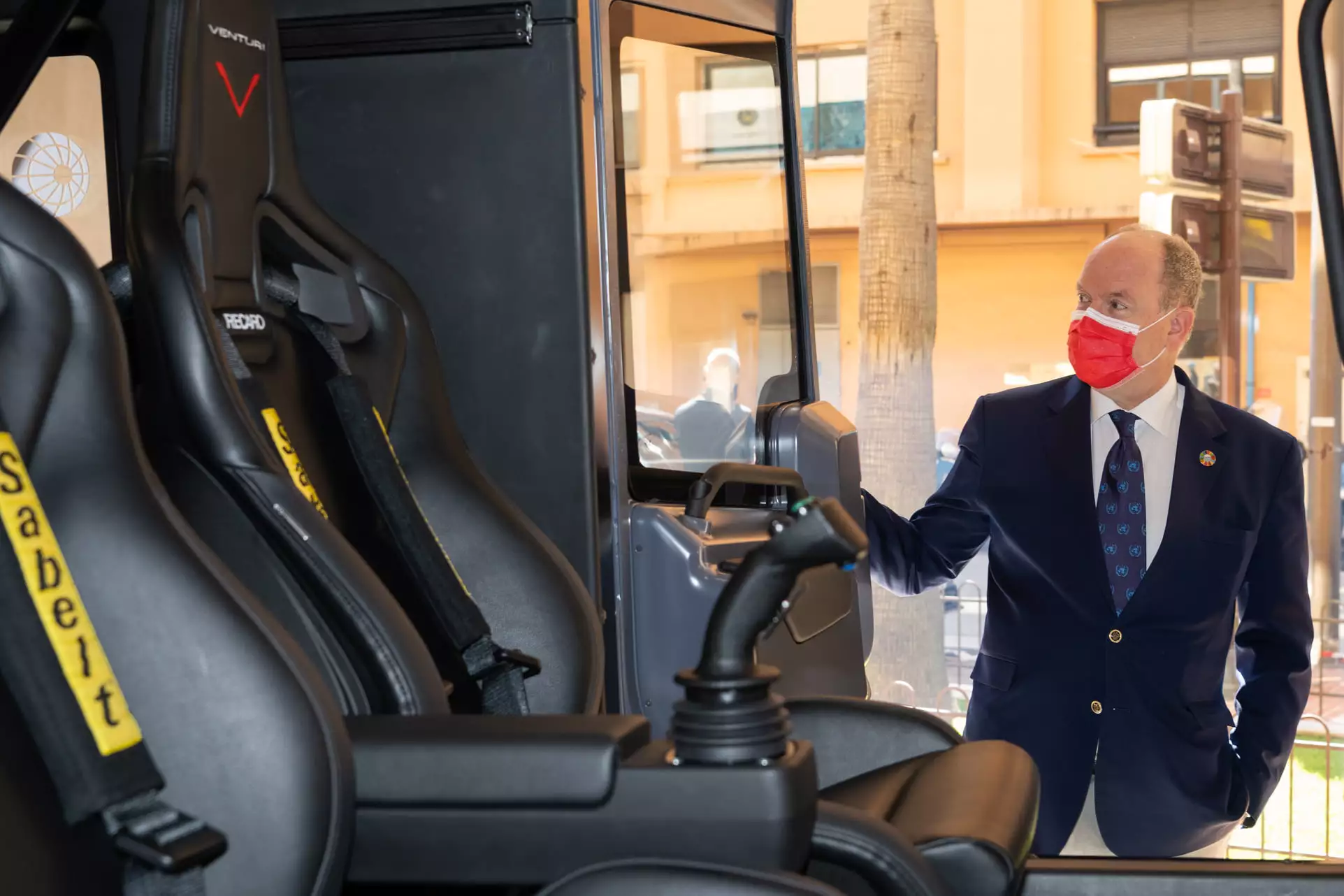 The Antarctica comes equipped with an easy-to-use joystick control system