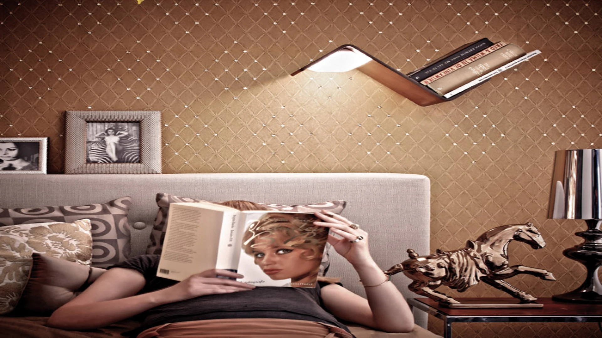 LiliLite offers an automatic light perfect for those who read in bed