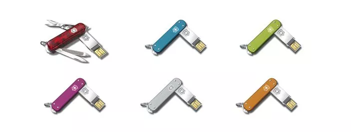 Victorinox also announced the addition of USB 3.0 capable drives to its Slim flash USB line