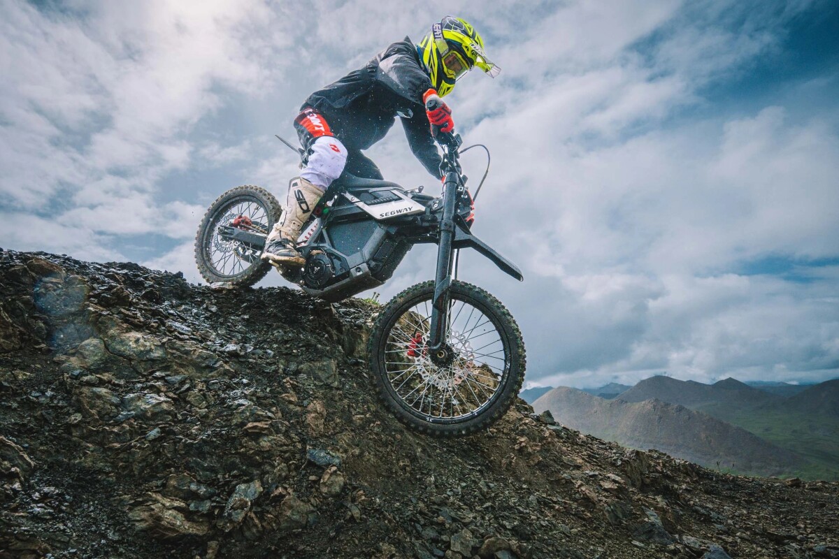 Segway's new e-dirt bike is three gas bikes in one: 150cc, 200cc and 300cc