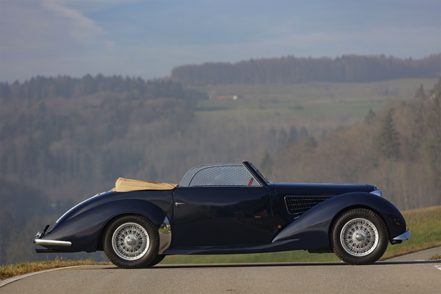 1938 Alfa Romeo 6C 2300 B Pescara cabriolet Worblaufen