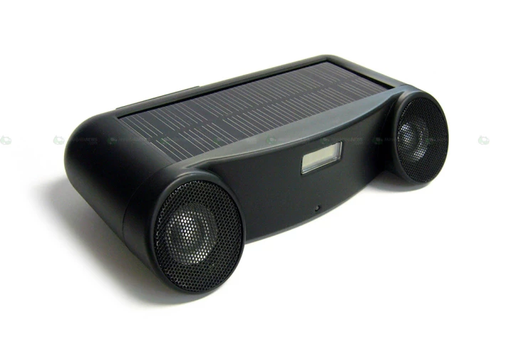 The Landport Solar Sound speakers