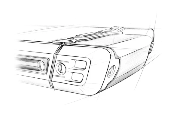 Sketch of the Vertu Ti side view