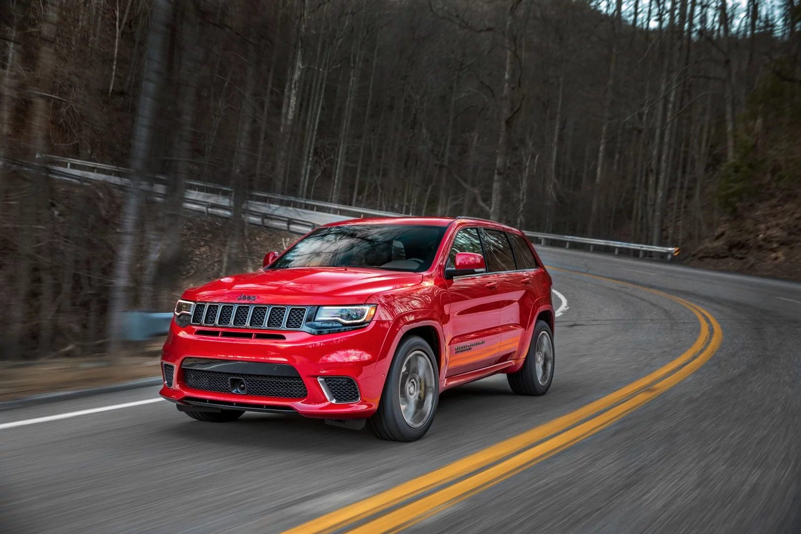 The Jeep Grand Cherokee Trackhawk will be on show at the New York Auto Show