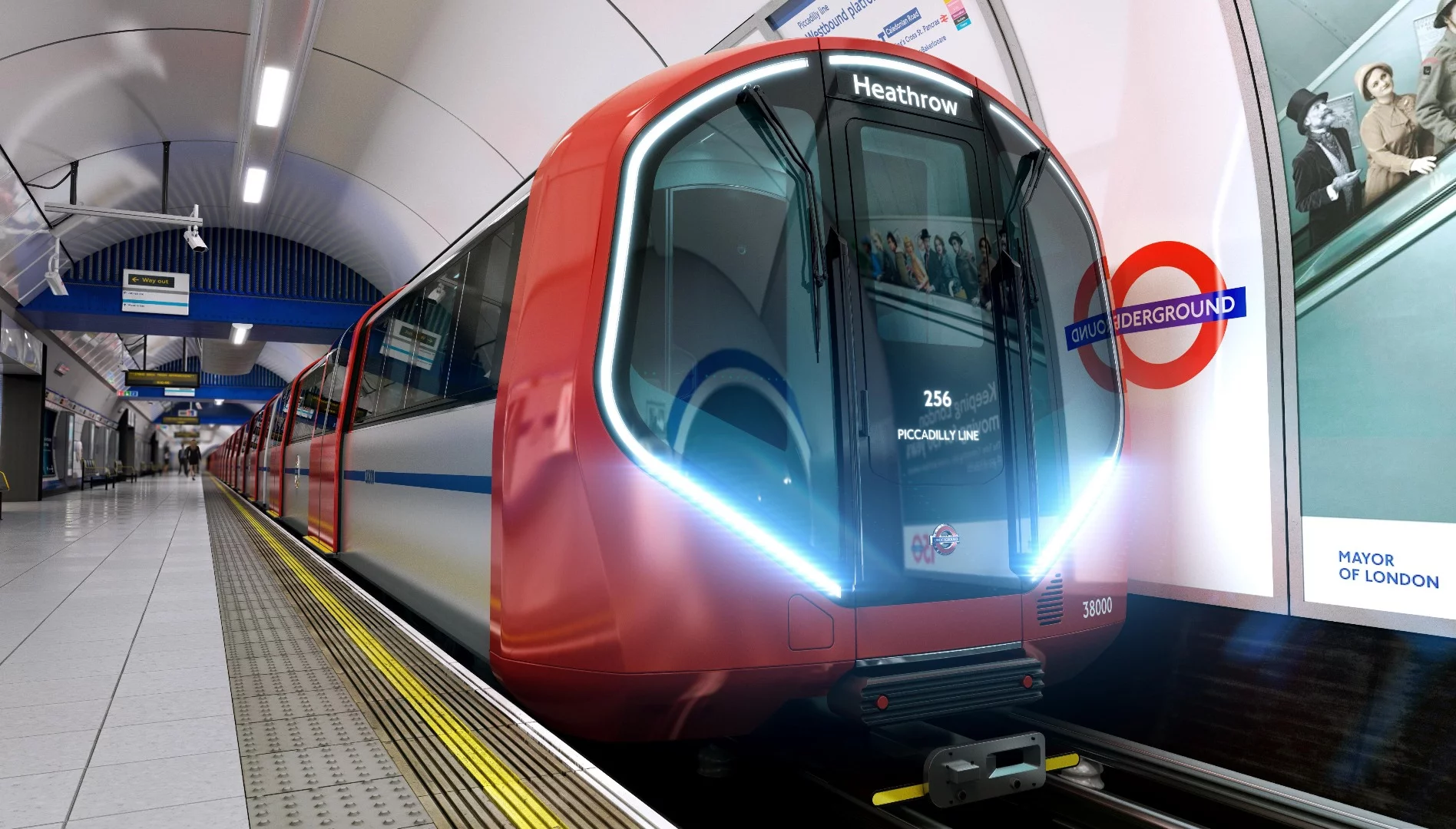 Future Underground rolling stock will include energy-saving technologies