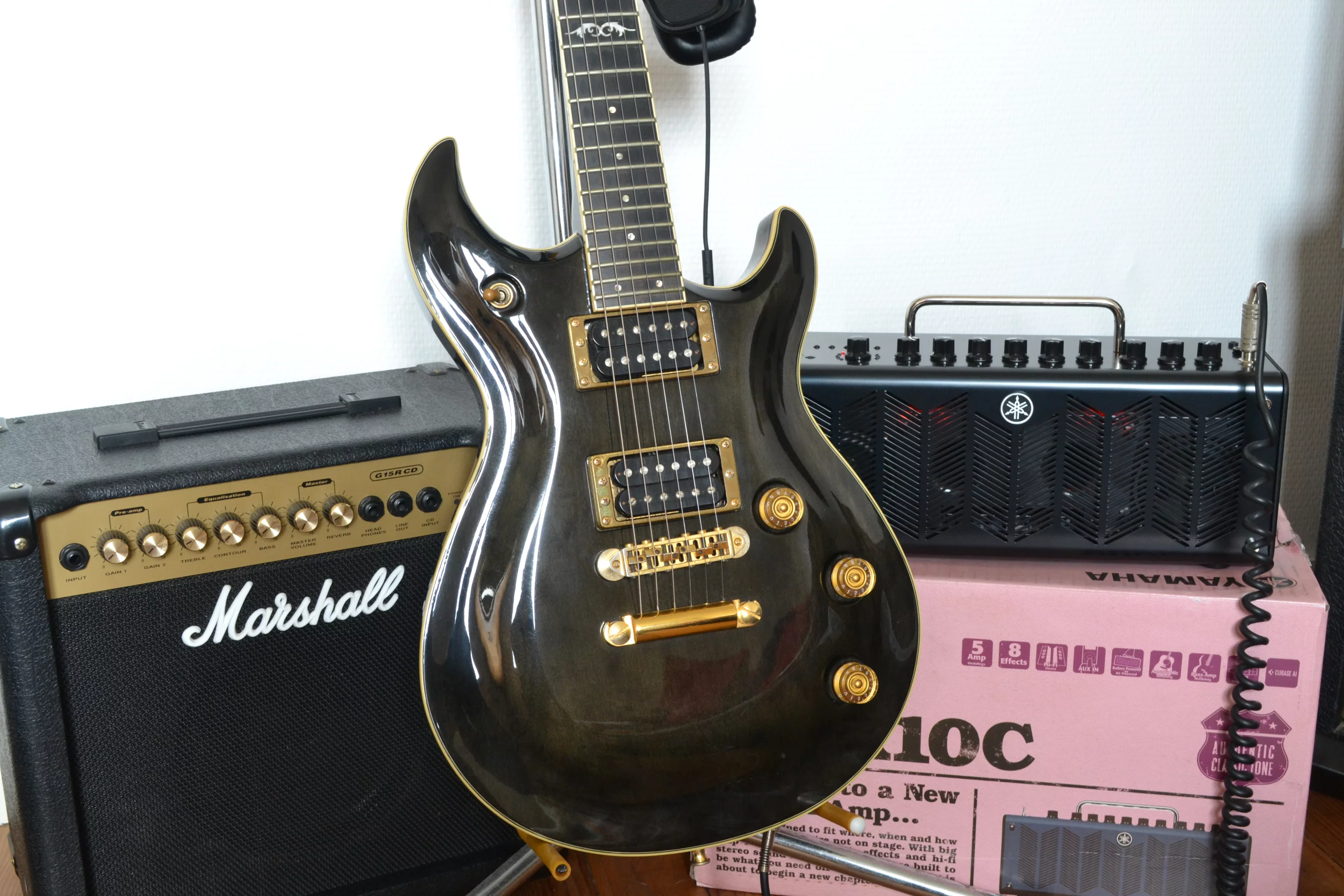 Like classic tube amps, each of the amp circuits in Yamaha's boutique home/studio amp proved quite responsive to the controls on the guitar