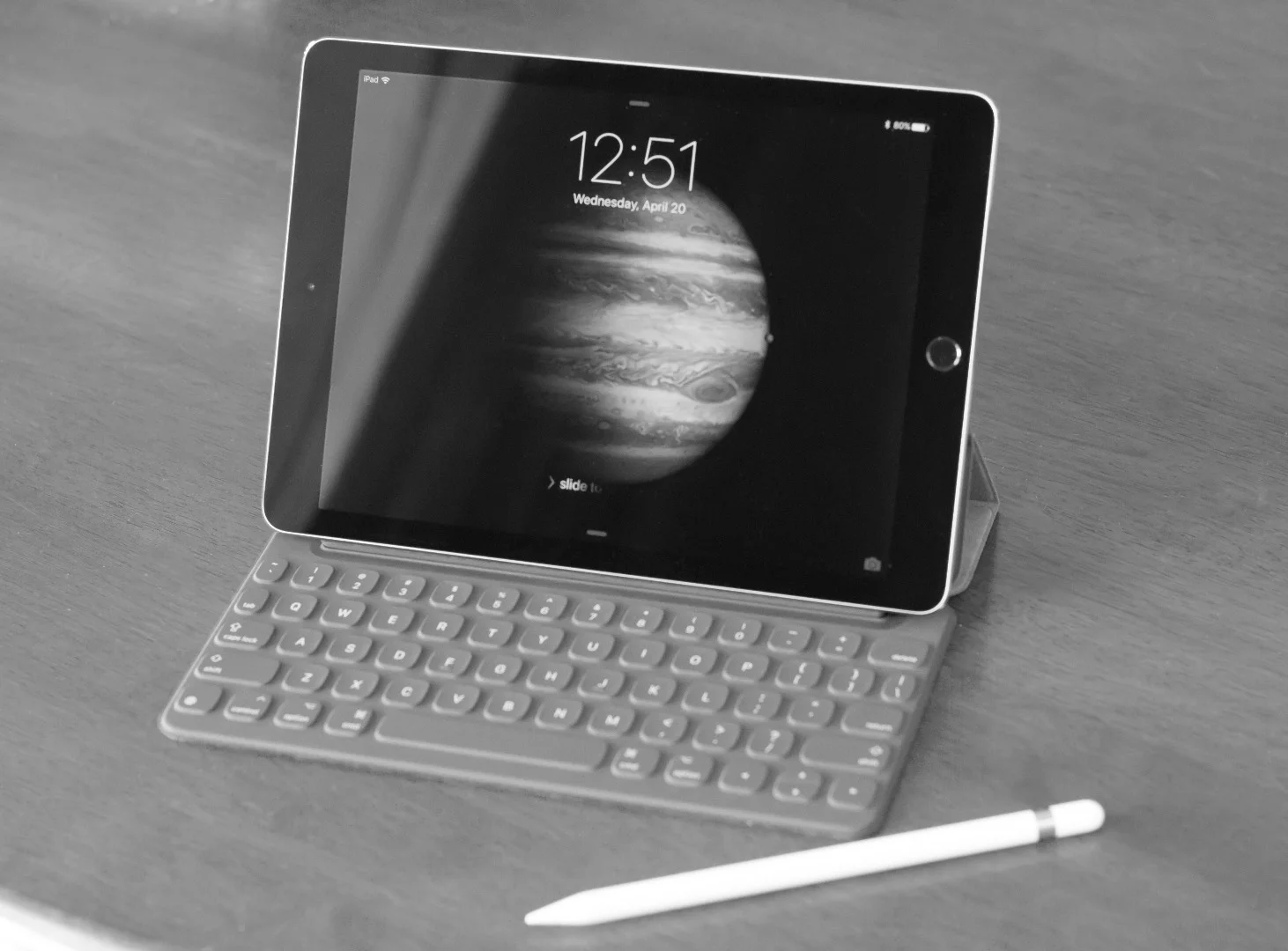 iPad Pro 9.7 starts at (a questionably high) $599 ... and that doesn't include the keyboard or stylus