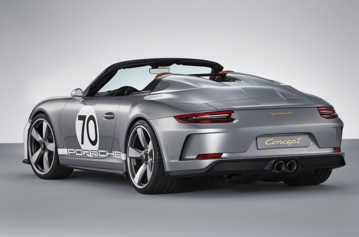 Porsche 911 Speedster Concept: rocks a 500-plus horsepower engine and the chassis of the GT3